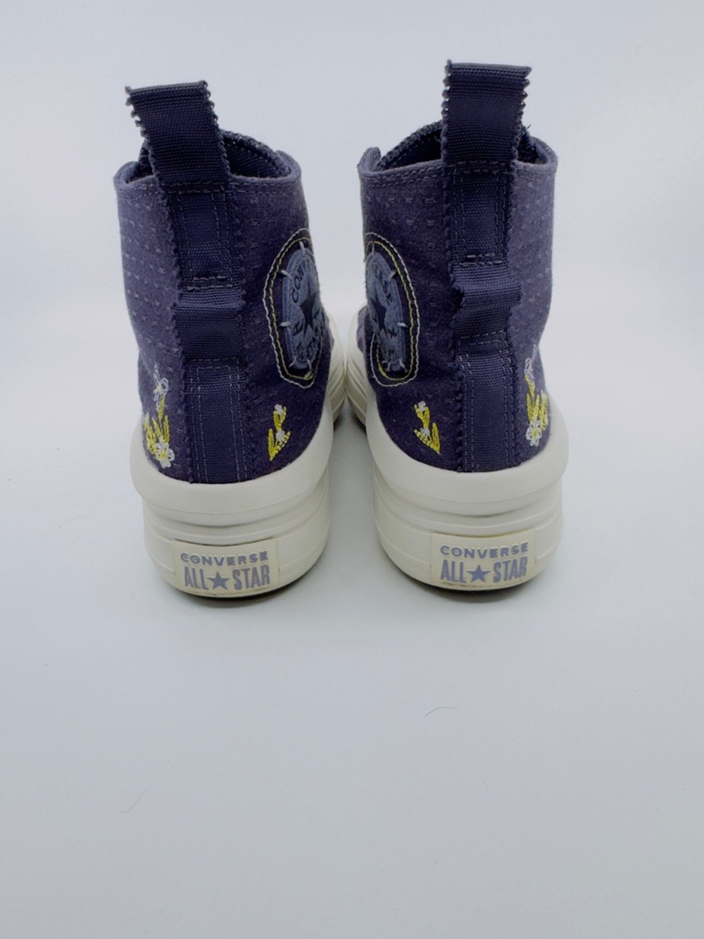 Converse Chuck Taylor All Star Move Platform High-Tops. Embroidered SZ 8.5 - Picture 3 of 13